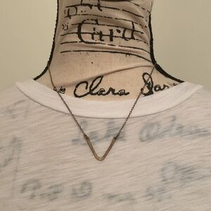 Inspire Designs V Bar Necklace